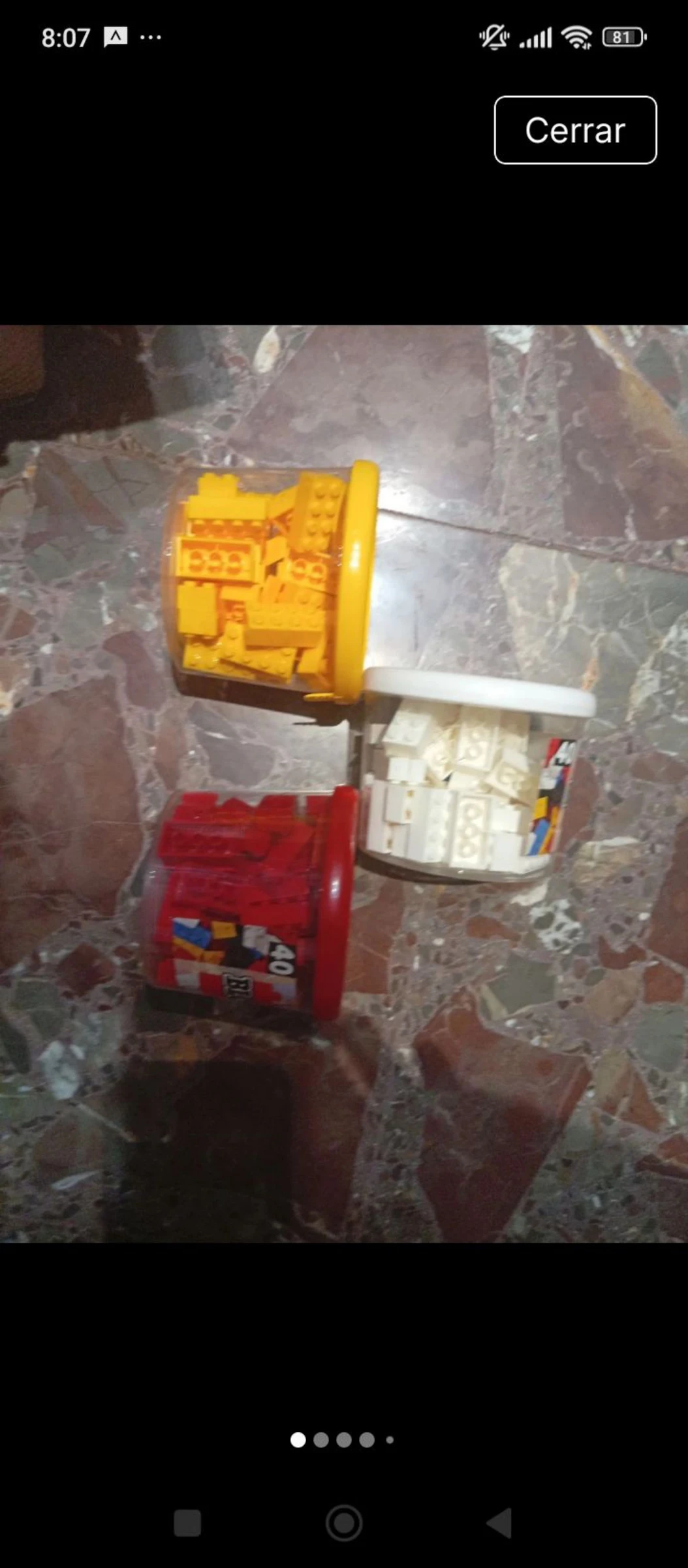 Piezas tipo lego 